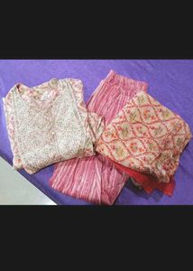 Naira Cut Kurta Pant Set