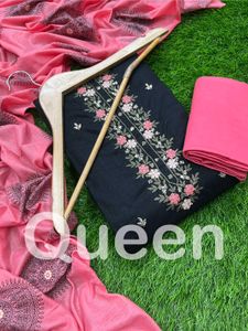 Cotton Unstitched Dress Set