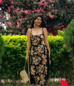 Floral Print Kurta