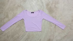 Full Sleeves Lavender Top
