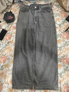 H&M Gray Wide Leg Jeans