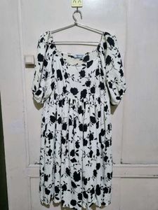 Beautiful Comfy Floral Print Mini Dress