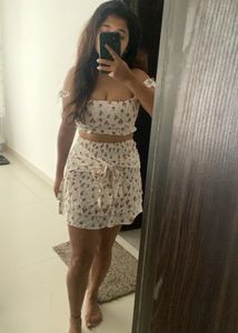 Forever 21 Floral Two-Piece Set