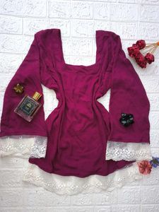 Corset Back Pinteresty Kurti🌸