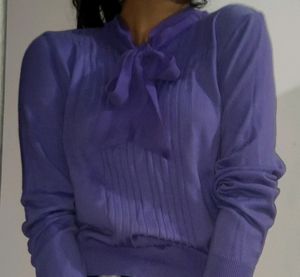 Bow Neck Top