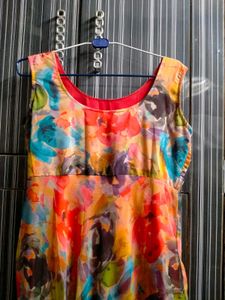 Floral Print Kurta Set