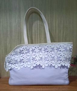 Imported Lace Tote Bag