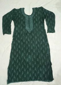 Green Kurta Set