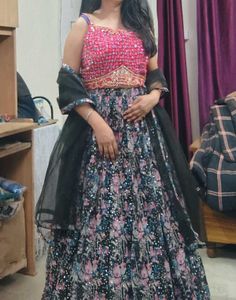 Last price for Lehenga Contrast 😍🔥❤️