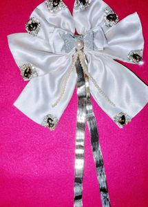 Korean Crystal bow Hair Clip