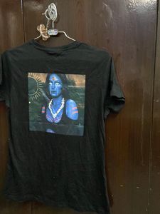 On Back Printed Mona Lisa Tshirt