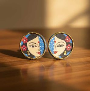 Hand Painted Earrings.. 🧑‍🎨