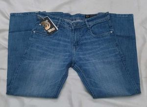 Versace Light Wash Denim Jeans