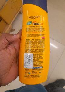 Joy Anti Tan Sunscreen Body Lotion.