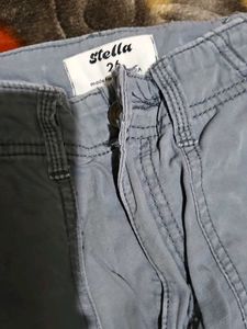 Grey Cargo Pant
