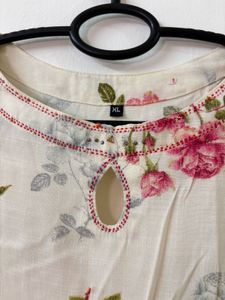 Floral Print Kurti