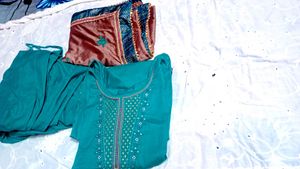 Full Kurti Set With New Sare