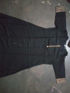 Elegant Black Kurta