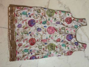 Floral Embroidered suit