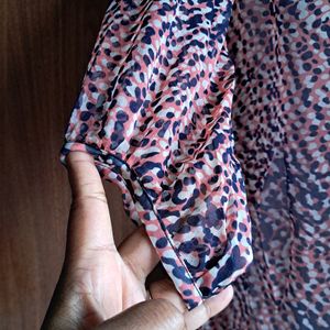 Imported CHINA printed Western Dress