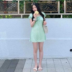 brand new (newme) Mint Checkered Mini dress
