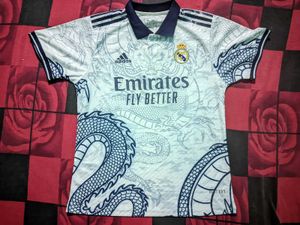 REAL MADRID DRAGON 🐉WHITE JERSEY