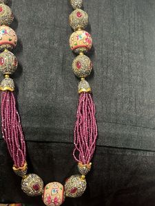 Statement Beaded Necklace