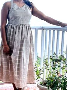 Off- White One Piece Dress - L Size