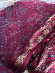 Bandhej Saree