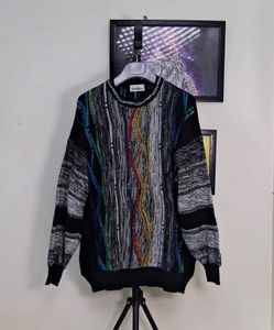 Knit Sweater Coogi Style