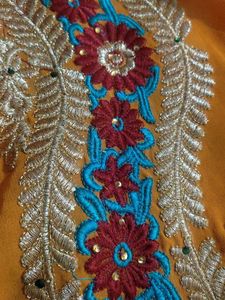 Beautiful Orange Saree