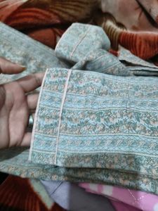 Floral Print Ethnic Kurta Set