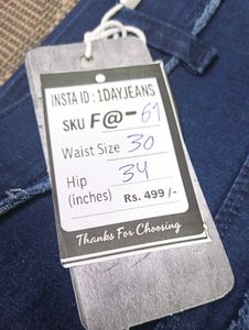 F@61 Size-30 Slim Jeans
