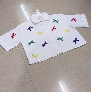 🎀Korean Bow Summer Shirt😍