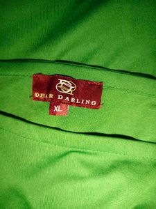 Size M/L Green Mini Dress