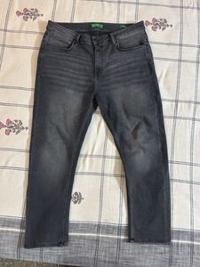 Benetton Gray Wash Jeans