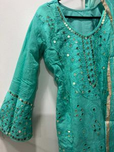 Teal Garara Suit (Read Description)