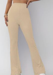 Ribbed Flare Leggings