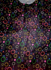 Colorful Circles Print Top