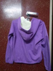 Purple Zip-Up Hoodie