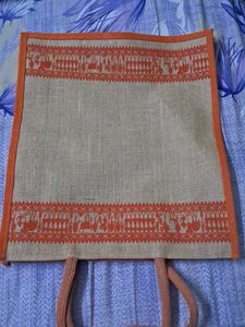 Jute Bag New With Zip