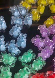 Cute Gummy Bear Charms 100 Pis
