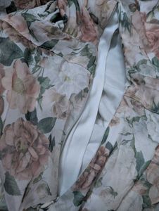 Floral Fit And Flare Dress