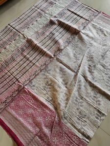 Vintage Striped Sari
