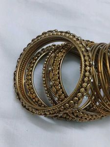 Golden Bangle Set