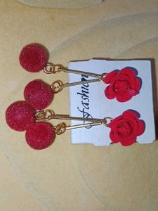 Earrings Three Pair Combo