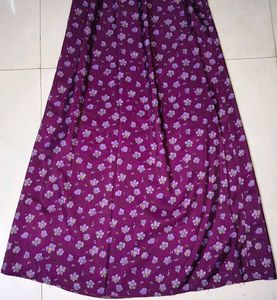 Long Floral Skirt