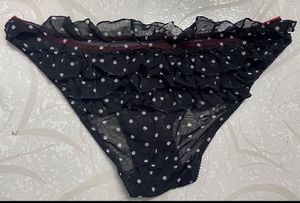 Set of 2 Stylish Women&#39;s Panties -Lace &amp; Polka Dot
