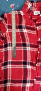 Red plaid shirt