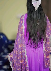 Anarkali With Dupatta